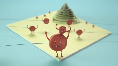 定格动画《靶向药大战癌细胞》，动画宣传片！