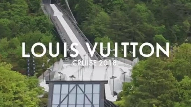 The Louis Vuitton Cruise 2018 Show Space near Kyoto, Japan
