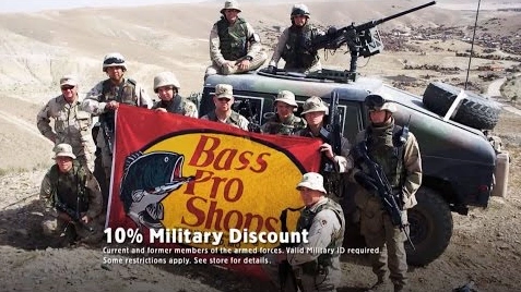 Bass Pro Shops 'Happy Veterans Day' Ad