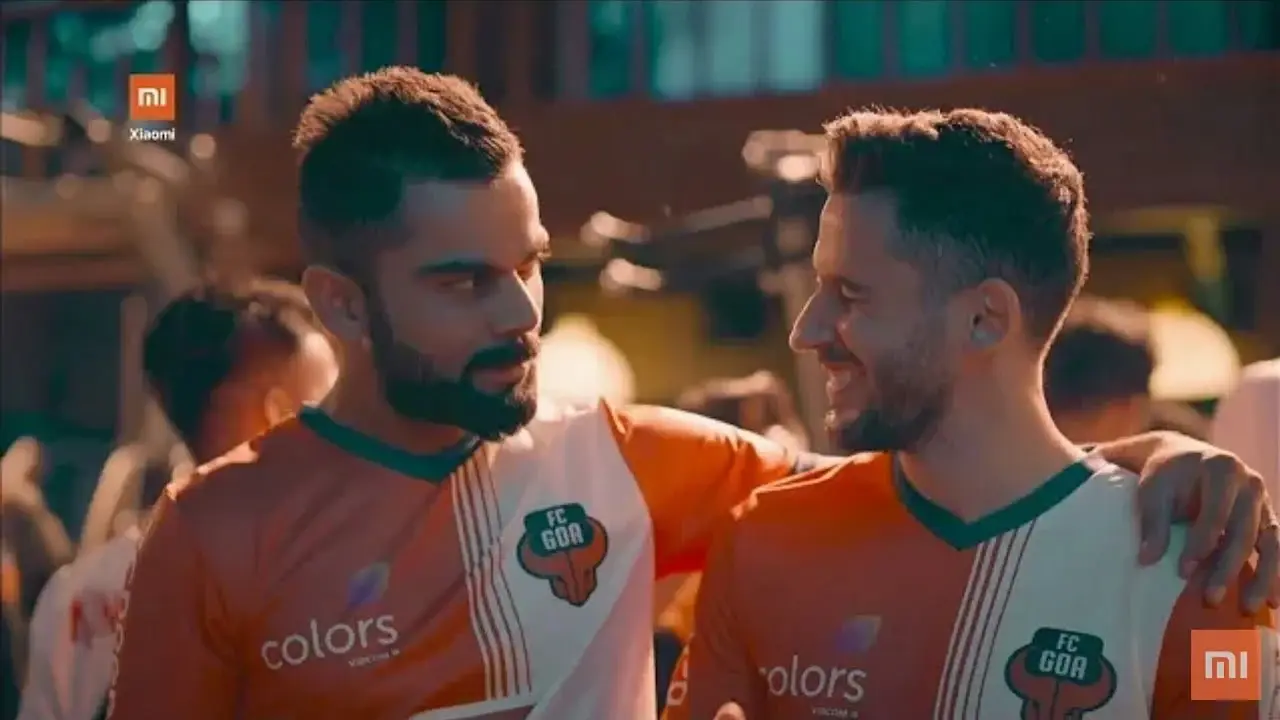 Virat kohli xiaomi redmi new ad  | feat Goa fc team | latest TV commercial | kiska baja