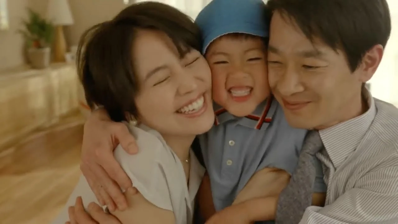 【日本CM】長澤雅美加瀨亮共演夫婦早上進行最幸福的家族互動