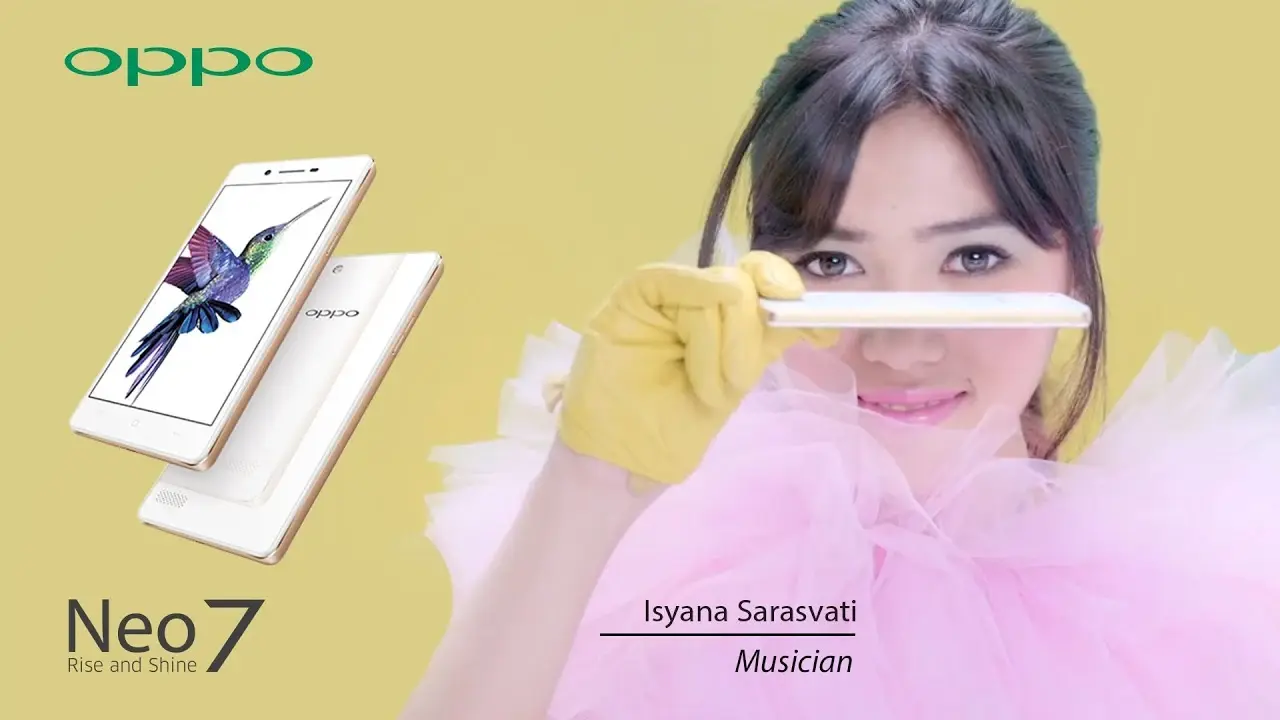 Ekspresikan Dirimu. OPPO Neo 7, Rise and Shine.