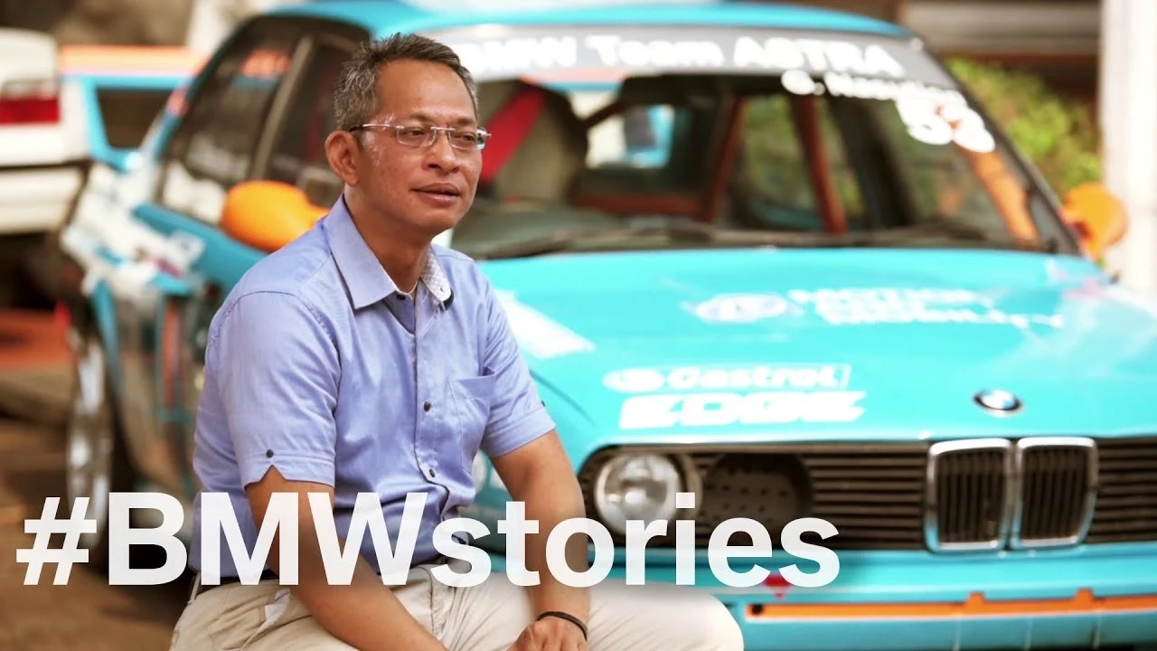 He has won over 120 races with a modified BMW 3 Series. #BMWstories