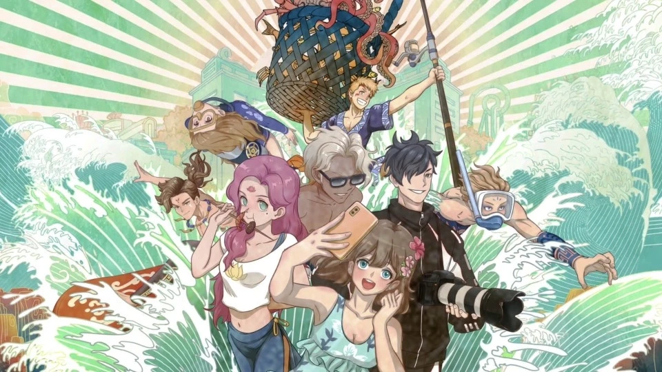 光大·浮世绘画风《八鲜闹海篇》