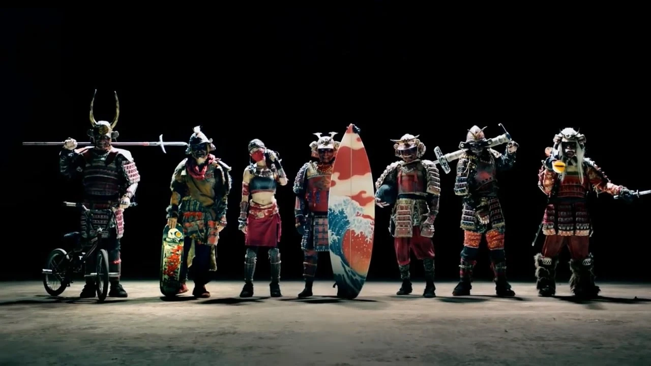 【日本CM】日清合味道杯麵派出7名武士挑戰現代極限運動