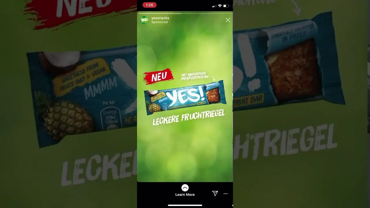 YES snacks - Tasty by nature | #Ad Commercial Spot 2019