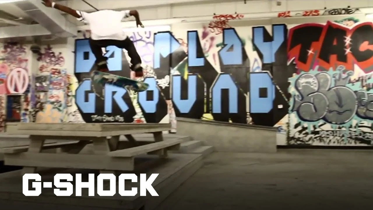 CASIO　G SHOCK Pro Skateborder Stivie Williams
