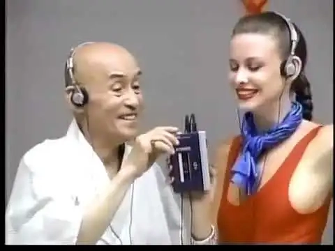 1979年日本索尼公司的广告，划时代的WALKMAN来了!
