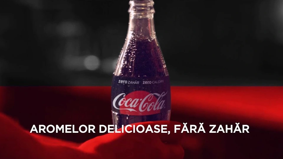 Coca-Cola Zero Zahar // Lime sau Piersica