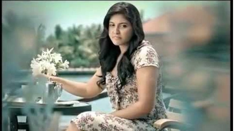 Tamil Actress Anjali in Indulekha hair care oil TVC