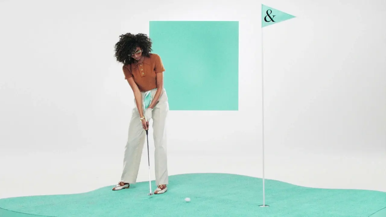 Tiffany & Co. Fall Campaign 2019—Tiffany T Golfing