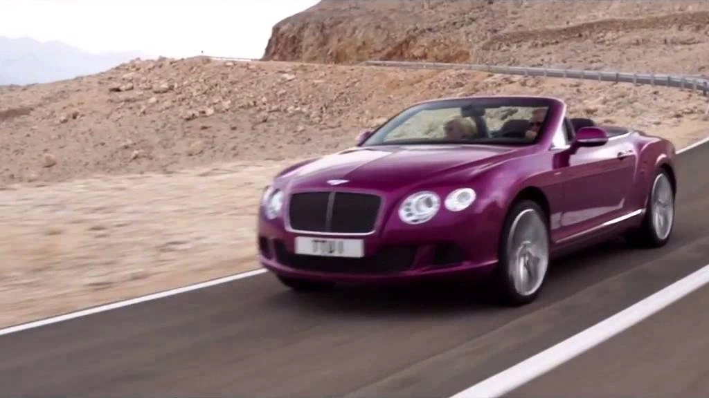 Bentley Continental GT Speed Convertible Lease Campaign short film 2014