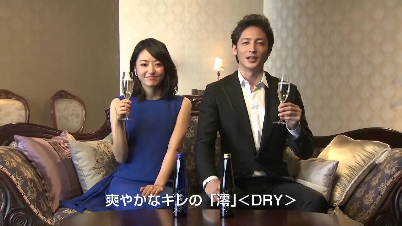 【日本CM】井上真央玉木宏華麗代言「澪」有氣清酒