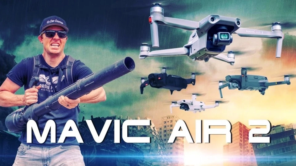 超疯狂大疆新品测评《Mavic Air 2 有多牛？》