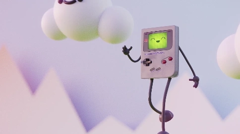創(chuàng)意·三維動畫Gameboy