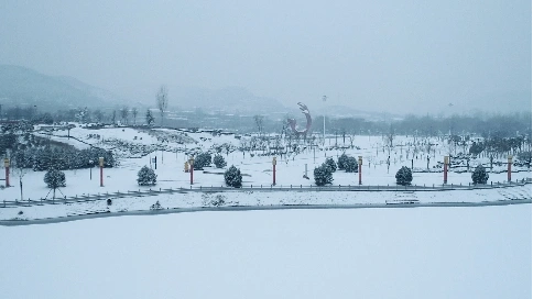 航拍 | 2019初雪钢城