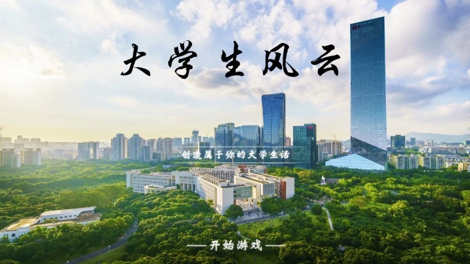 《大学生风云》系列仿游戏短片