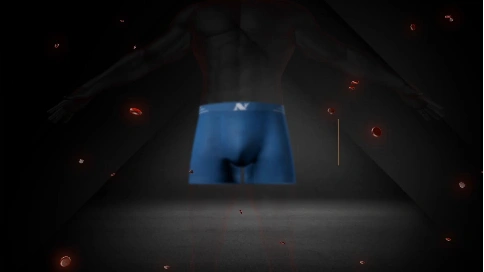 石墨烯内裤  三维产品动画演示 视频制作