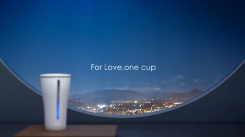 For love,one cup