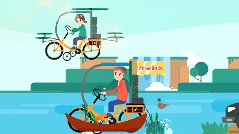 创新自行车-产品宣传动画