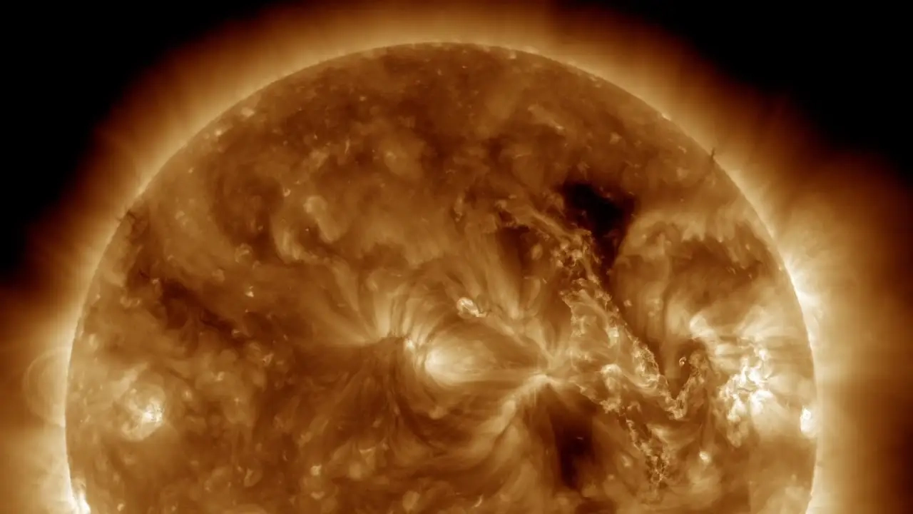 天体演示动画-火雨