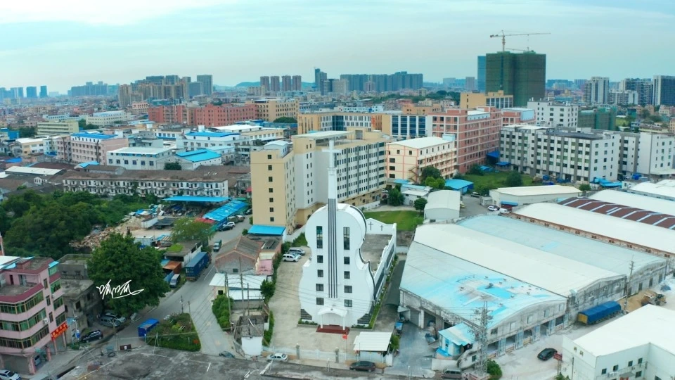 小提琴-航拍视频