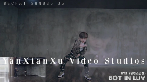 BTS-Boy in Luv少儿舞蹈视频拍摄