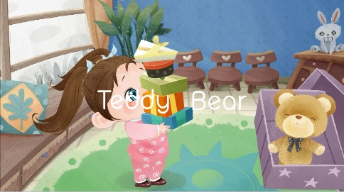 Teddy Bear幼儿动画（插画风）