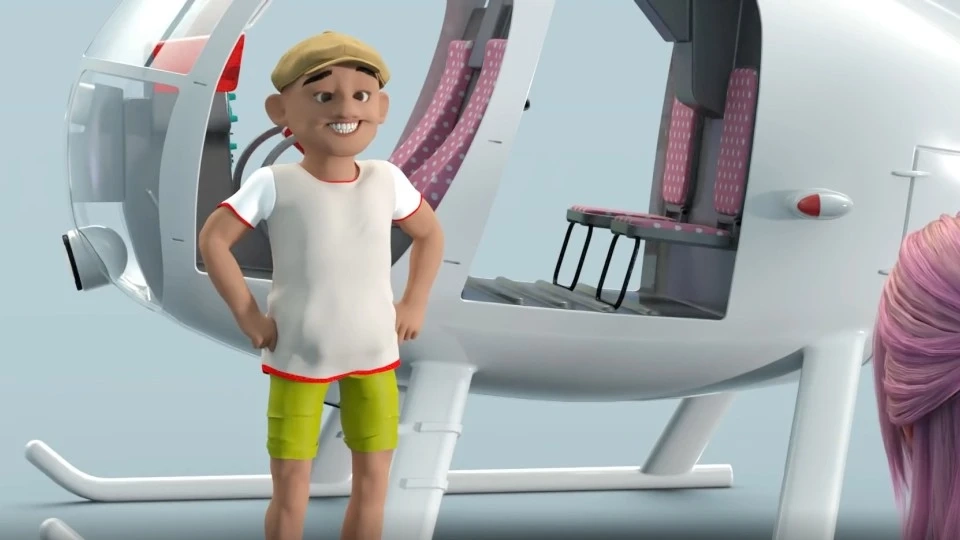 3D动画短片-看他何打动一个女孩