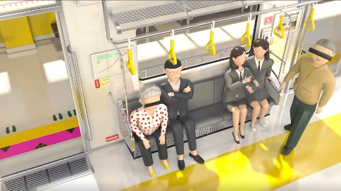 Satanshop三维动画创意广告-警惕这几种地铁烂人