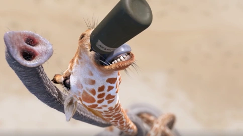 公益动画-长颈鹿和大象打架，竟然是为了抢夺水资源？