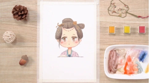 水彩繪畫課程視頻