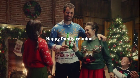 喜力啤酒2020圣诞季：为家人团聚而举杯
