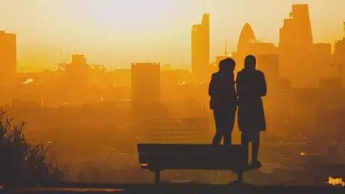 伦敦剪影城市纪录片《sun moon lundon》