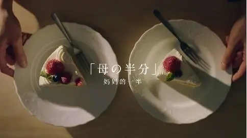 日本創(chuàng)意廣告《媽媽的一半》