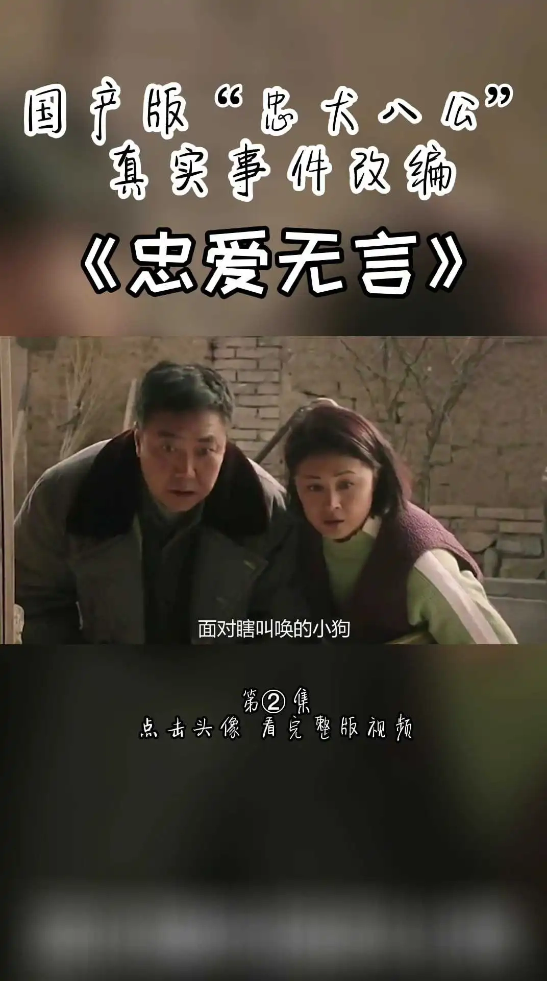 國(guó)產(chǎn)版忠犬八公《忠愛(ài)無(wú)言》第二集 上