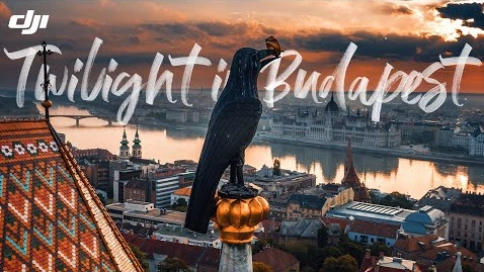 航拍：布达佩斯的黄昏