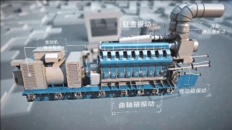 核电站应急柴油机工业机械设备三维演示动画制作-北京三维动画制作