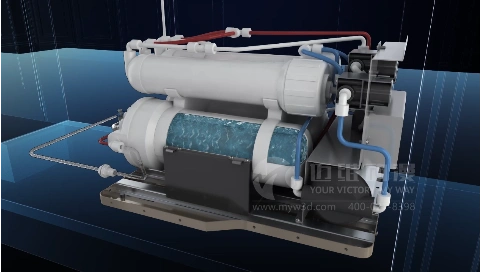 户用饮用水净水机设备三维动画-工业三维动画制作公司