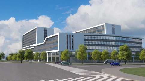 建筑施工动画——东湾医院