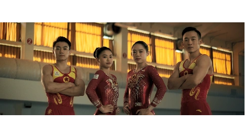 中国银行x2022年奥运会中国体操队