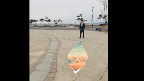 人物消失特效合成視頻剪輯動畫