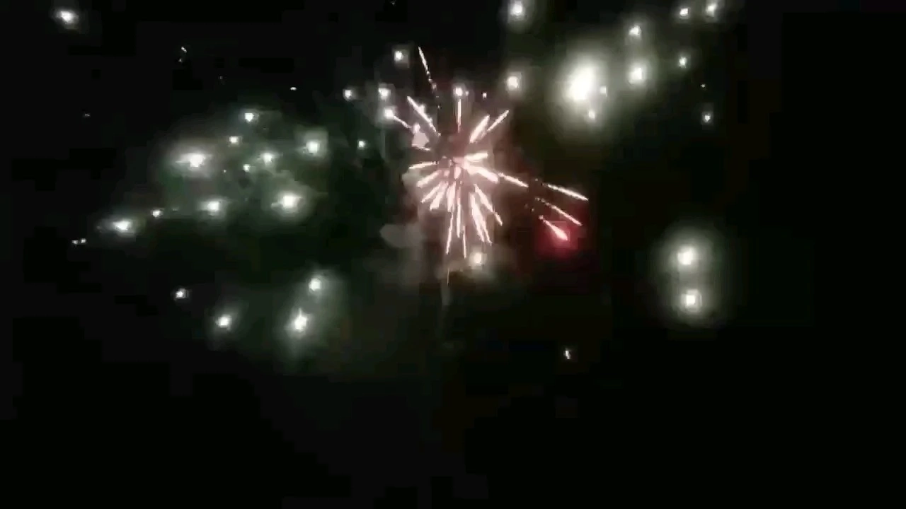 新年的煙花