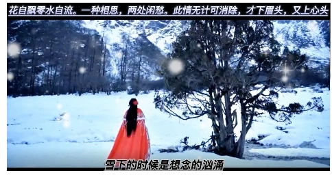 雪下的時候