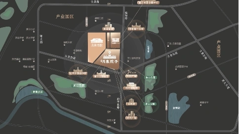 金華月泉書院地產(chǎn)項(xiàng)目動(dòng)態(tài)區(qū)位圖