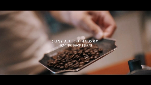 【实现咖啡自由】｜索尼A7C电影感短片｜Slog3 S-Gamut3.Cine升格