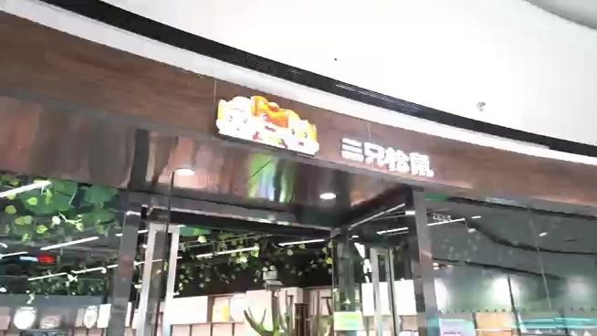 三只松鼠探店