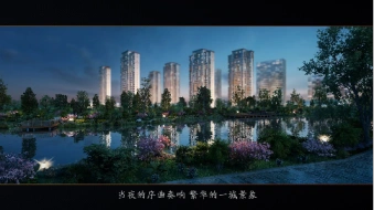 杭州商业地产三维动画，商业建筑动画