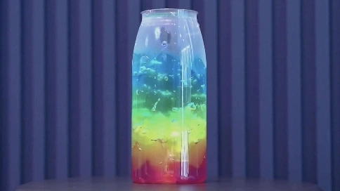 奶茶廣告氣泡水