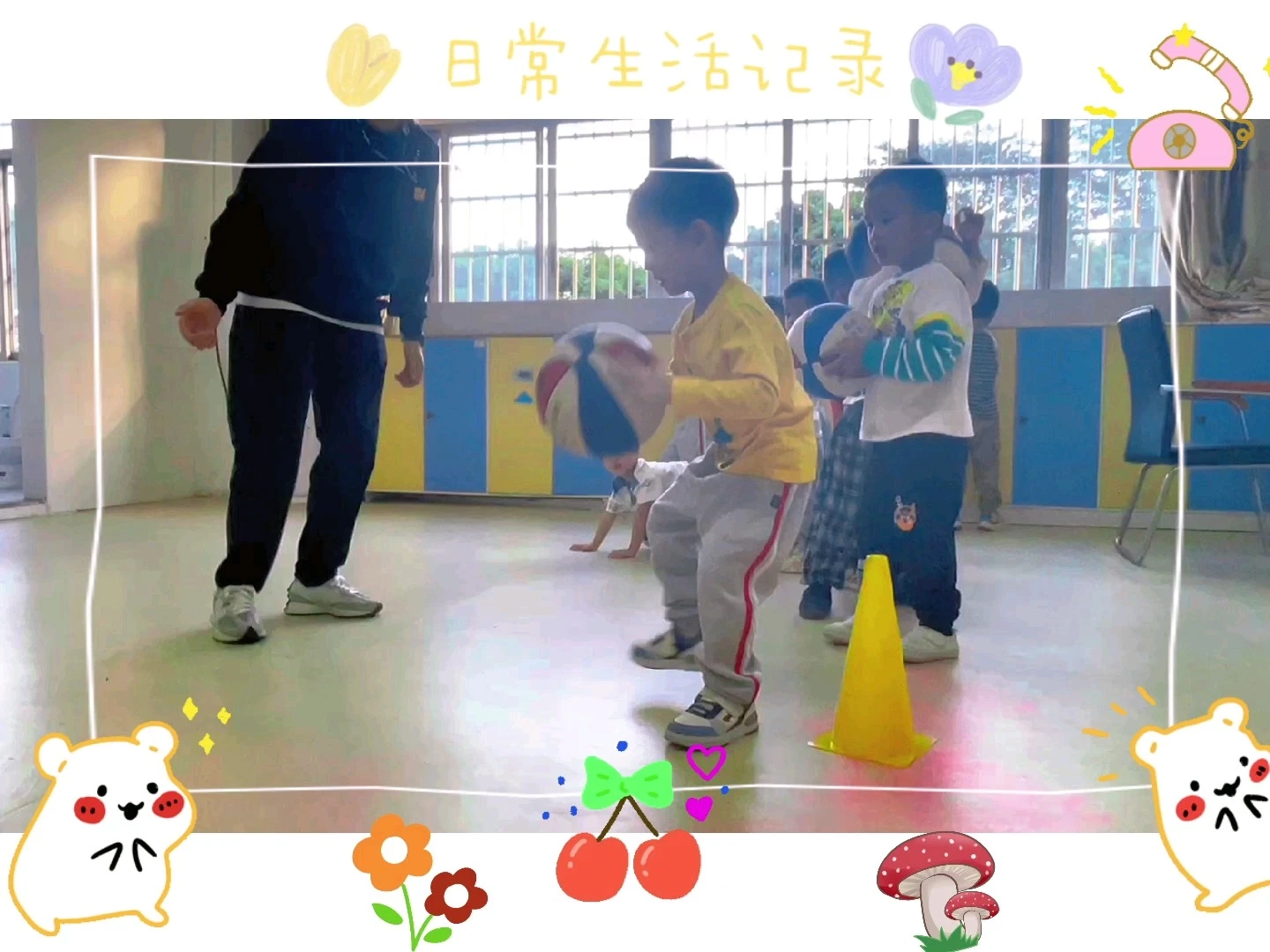 幼兒園小朋友體育訓(xùn)練